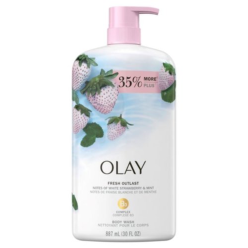 Olay - White Strawberry Mint Body Wash