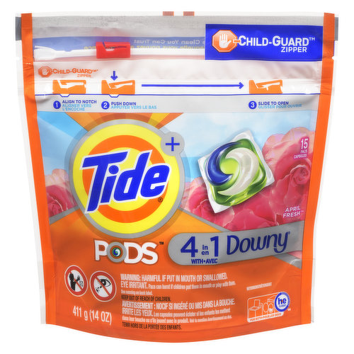 Tide - Pods 4in1 Downy Laundry Detergent