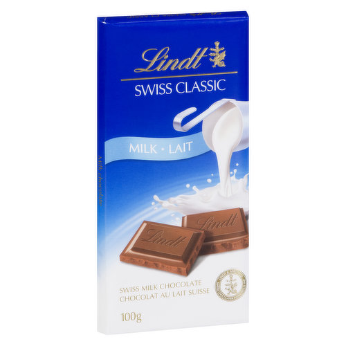 Lindt - Swiss Classic Milk Chocolate Bar - Save-On-Foods