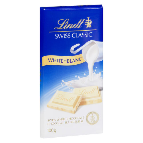 Lindt - Swiss Classic White Chocolate Bar