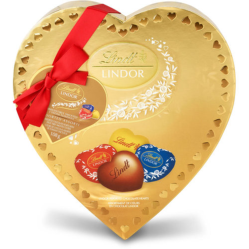 Lindt - Lindor Heart Box Assorted Chocolates - Urban Fare