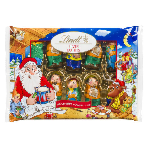 Lindt Holiday Chocolates Magic Elf Bag 8581