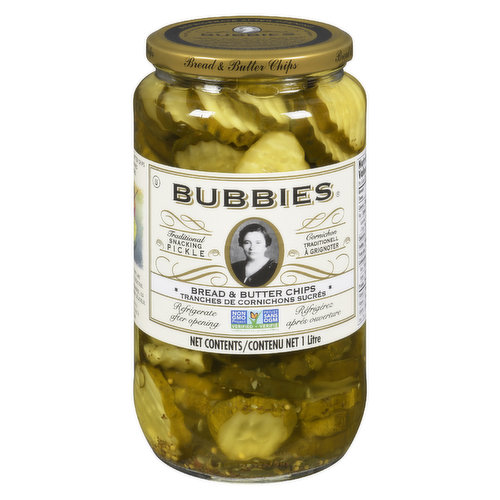 Bubbies - Pickles Bread & Butter