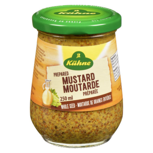 Kuhne - Prepared Mustard - Whole Grain