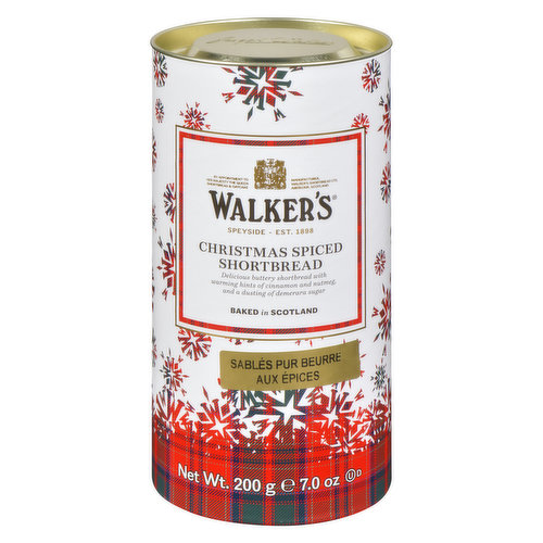 Walkers - Christmas Spiced Shortbread