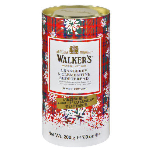 Walkers - Shortbread Cranberry & Clementine
