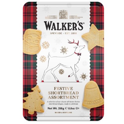 Walkers - Festive Reindeer Tin