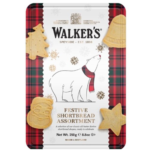 Walkers - Festive Polar Bear Tin