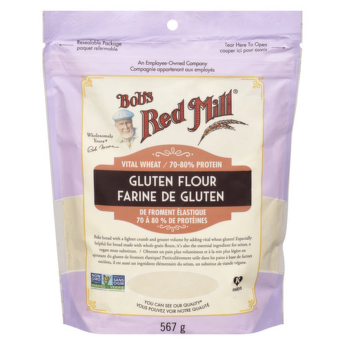 Bobs Red Mill - Vital Wheat Gluten Flour