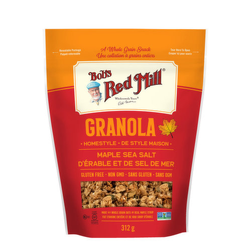 Bob's Red Mill - Granola Maple Sea Salt Gluten Free