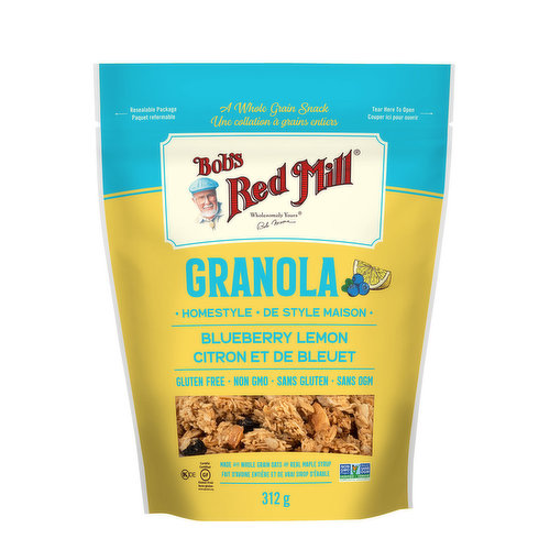 Bob's Red Mill - Granola Lemon Blueberry Gluten Free