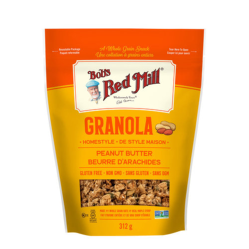 Bob's Red Mill - Granola Peanut Butter Gluten Free