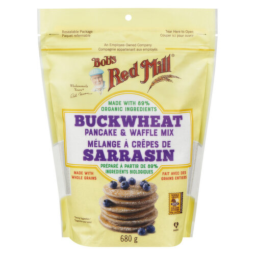 Bob's Red Mill - Pancake & Waffle Mix - Buckwheat