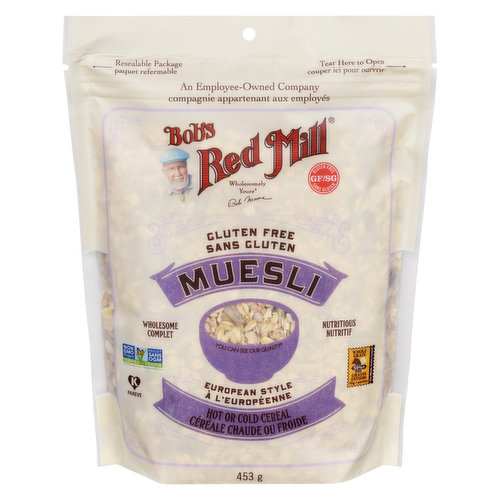 Bob's Red Mill - Gluten Free Muesli Hot or Cold Cereal