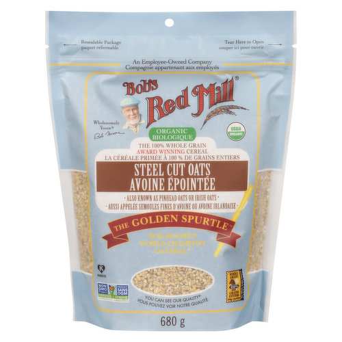 Bob's Red Mill - Steel Cut Oats Organic