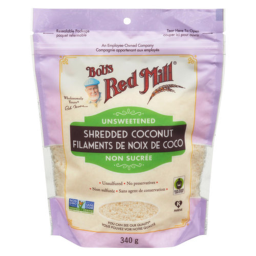 Bob's Red Mill - Shredded Coconut - Unsweetened
