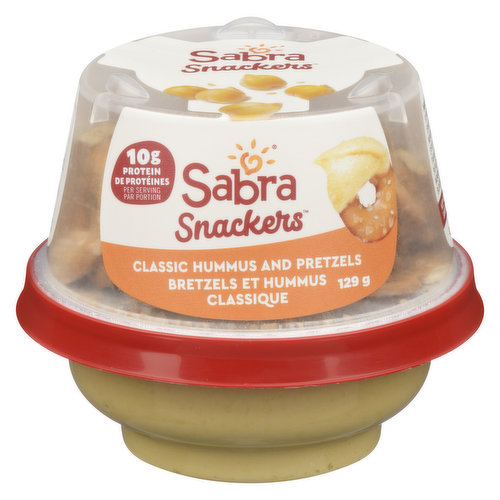 Sabra - Hummus with Pretzels - Classic