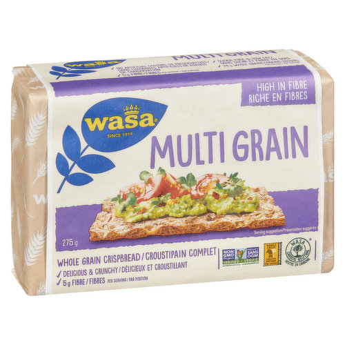 Wasa - Whole Grain Crispbread, Multigrain