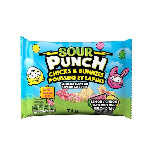 American Licorice Co - Sour Punch Chicks & Bunnies