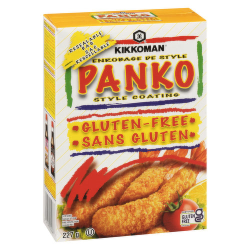 Kikkoman Panko Bread Crumbs Gluten Free