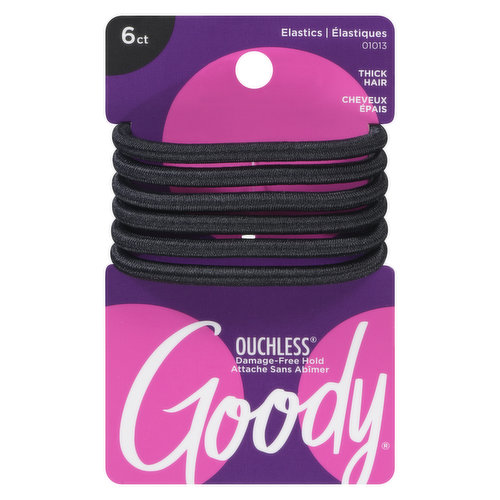 Goody - Ouchless  No-Metal Elastics - Extra Thick