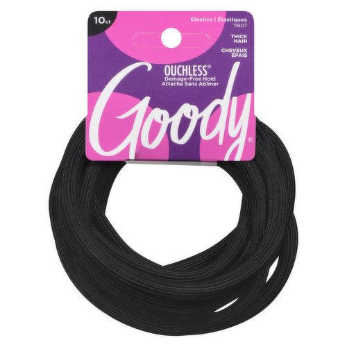 Goody - Ouchless Elastics - Bold Hold Longer & Thicker