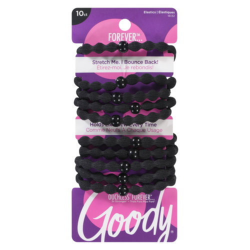 Goody Classics - Elastic Mini Polybands Crystal Clear