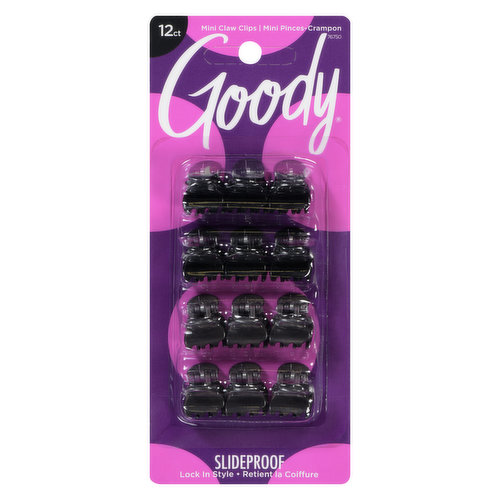 Goody - Mini Claw Clips - Black