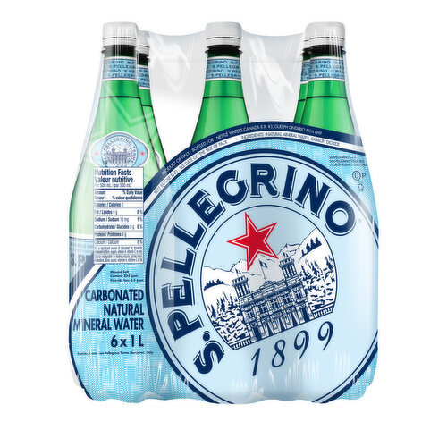 San Pellegrino - Carbonated Natural Mineral Water