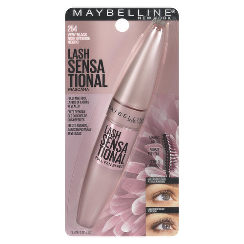 Maybelline - Lash Sensational Volumizing Mascara - Very Black