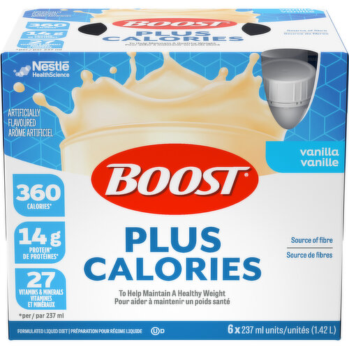 Nestle - Meal Replacement Plus Calories - Vanilla