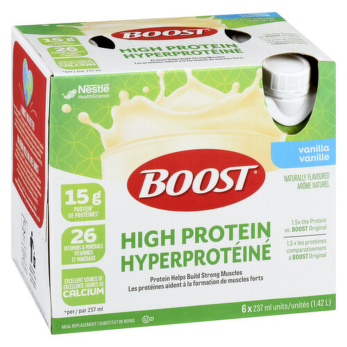 Nestle - Nutritional Supplement High Protein - Vanilla