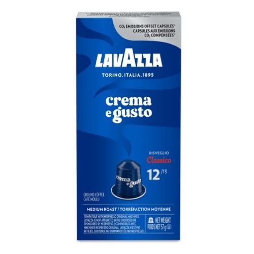  Lavazza: Crema e Gusto Pods (72 Individually Wrapped Pods) [  Italian Import ] : Everything Else