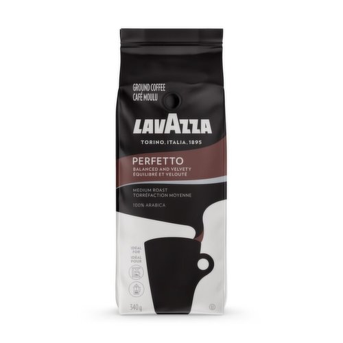 Lavazza Caffe Espresso Ground Coffee Blend, Medium Roast - Coffee Beans &  Grounds