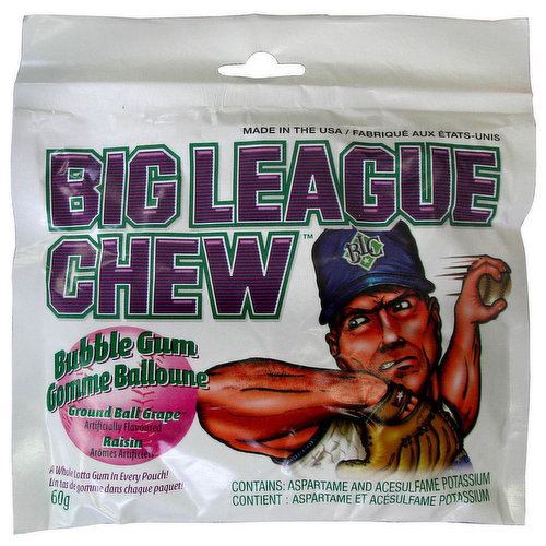 Big League Chew - Bubble Gum Grape