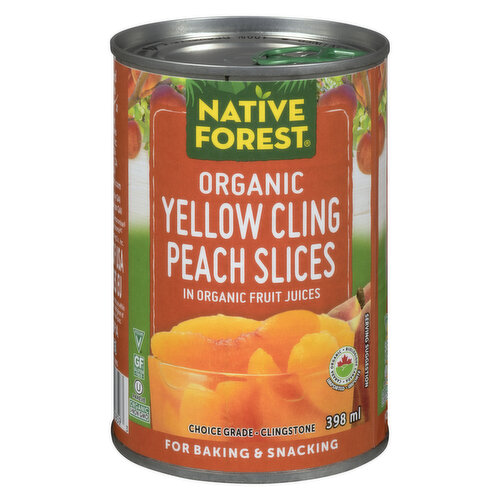 Native Forest - Peaches Sliced Organic