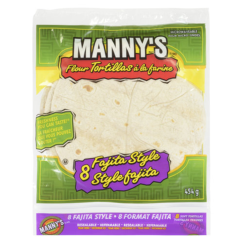 MANNYS Flour Fajitas
