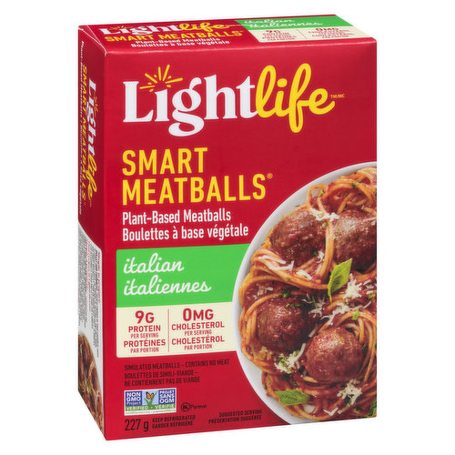 Lightlife - Italian-Style Veggie Meatballs