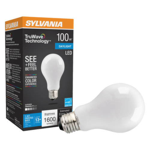 Sylvania - LED 100W A19 Frosted Bulb