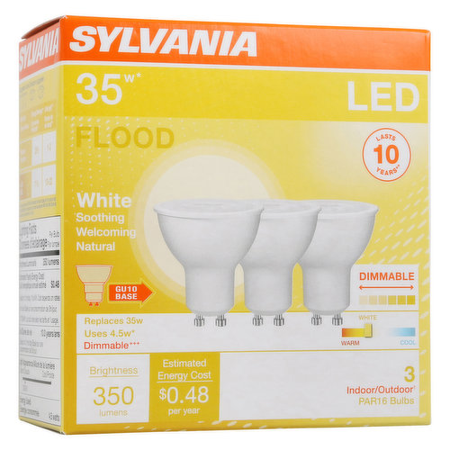 Sylvania - LED 50W GU10 Soft White Dimmable