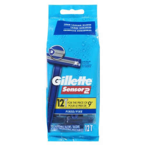 Gillette - Sensor2 Disposable Razors