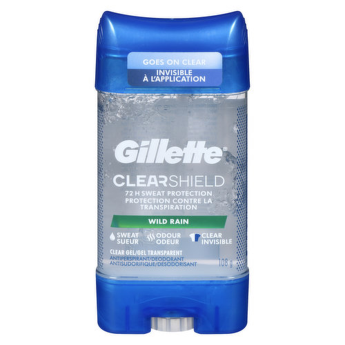 Gillette - Clear Gel Wild Rain