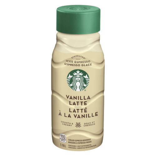 Starbucks - Iced Espresso Vanilla Latte