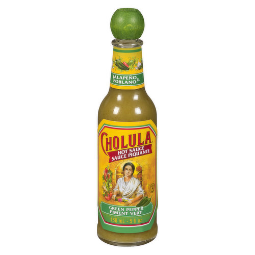 Cholula - Hot Sauce, Green Pepper Flavour