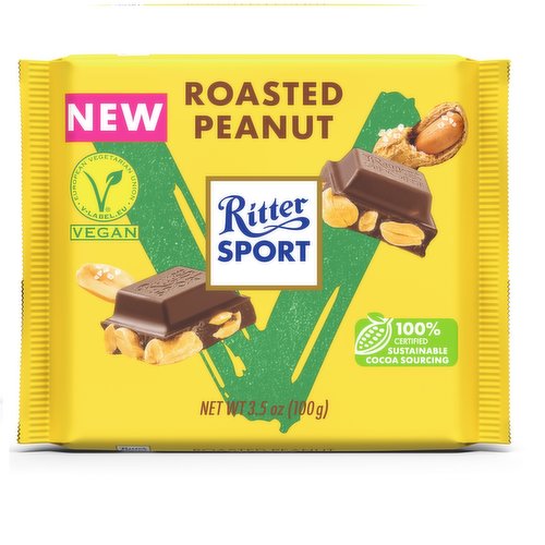 Ritter Sport - Chocolate Bar Roasted Peanut Vegan