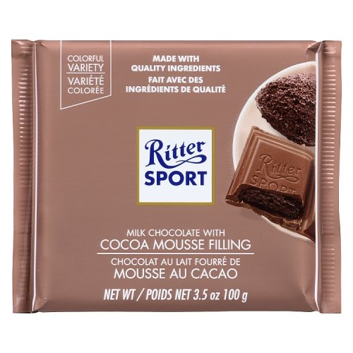 Ritter Sport - Dark Chocolate Cocoa Mousse