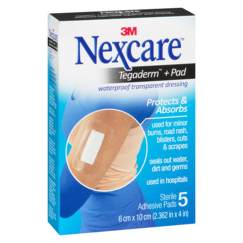 3m - Tegaderm + Pad Transparent/Waterproof Dressing