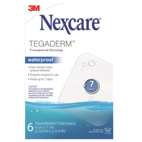 3m - Tegaderm Transparent/Waterproof Dressing