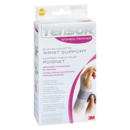 Tensor Splint Wrist Brace, Black, One-Size : : Health & Personal  Care