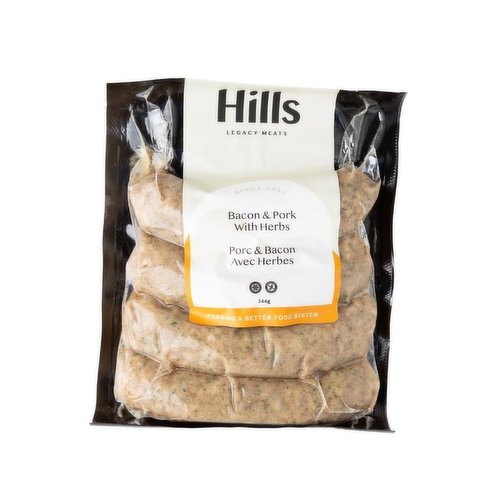 Small batch, artisan produced - using consciously sourced meat. No preservatives, fillers, or artificial flavours. Hills Legacy Meats handcrafts food that is good for you from farms that are good for the planet. Frozen to preserve freshness